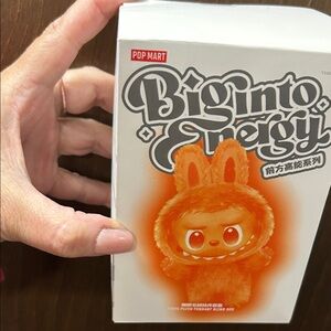 The Monsters Labubu BigInto Energy Series Vinyl Plush Pendant Blind Box ✅